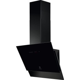 Hota incorporabila decorativa Electrolux LFV616K, Putere de absorbtie 700 mc/h, 1 motor, 60 cm, Conectivitate plita, Functie Breeze, Negru