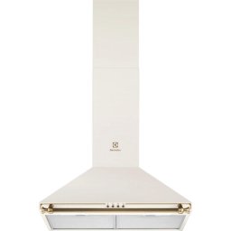 Hota incorporabila decorativa Electrolux EFC226V, Putere de absorbtie 420 mc/h, 1 motor, 60 cm, Alb rustic
