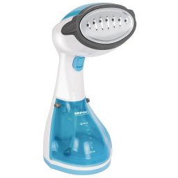 Fier de calcat vertical cu abur 1200 W, MZP-01, Alb\Albastru