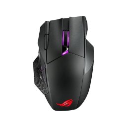 Mouse gaming wireless/wired ASUS ROG Spatha X, iluminare Aura Sync, senzor ROG 19.000 dpi