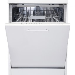 Masina de spalat vase incorporabila Heinner HDW-BI6092TE++, 12 Seturi, 9 programe, Clasa E, Control touch, Half load, Buzzer final program, Aquastop, 60 cm