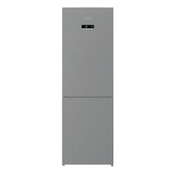 Combina frigorifica Arctic AK60366E40NFMT, 324L, Clasa E, H 185 cm, Argintiu