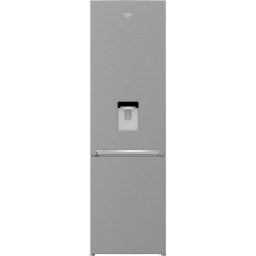 Combina frigorifica Beko RCSA406K40DXBN, 386L, Clasa E, H 202.5 cm, Argintiu