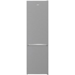 Combina frigorifica Beko RCSA406K40XBN, 386L, Clasa E, H 201 cm, Argintiu