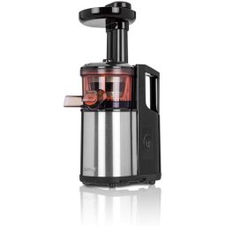 Storcator de fructe si legume MPM MSO-12M, 120W, 60 rotatii/minut, otel inoxidabil, functie REVERSE, protectie anti-picurare, Negru