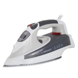 Esperanza Fier de calcat cu abur EHI009, talpa cermica, 2400 W, Gri