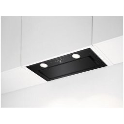 Hota incorporabila Electrolux LFG716R, Putere de absorbtie 700 mc/h, Conectivitate plita, Iluminare LED, Clasa A, 54 cm, Negru mat