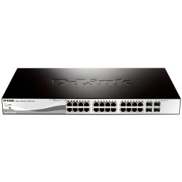 Switch D-Link DGS-1210-28P, 24x10/100/1000Mbps, 4xSFP