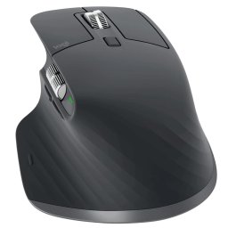 Mouse Wireless LOGITECH MX Master 3S Performance, 8000 dpi, Silent, USB, BT, Graphite