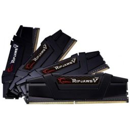 Memorii G.SKILL RipjawsV Black DDR4, 4x8GB, 3200MHz, CL16