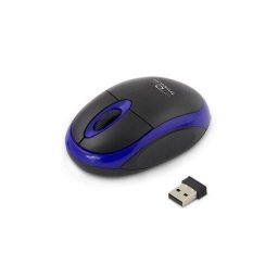 Mouse Wireless TITANUM Vulture, USB, Negru/Albastru