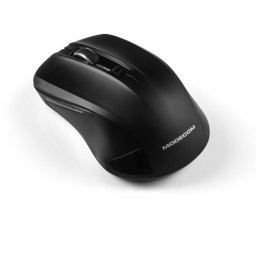 Mouse Wireless Optic Modecom WM9.1, 1600 DPI, USB, Negru
