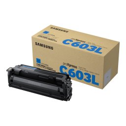 Toner Samsung CLT-C603L, 10000 pagini, Cyan