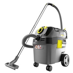 Aspirator profesional umed-uscat Karcher NT 30/1 AP L, 1380 W, 30 L, sistem semi-automat de curatare a filtrului Ap, Gri