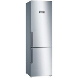 Combina frigorifica Bosch KGN397LEQ, 368 l, NoFrost, Clasa E, H 203 cm, Inox AntiAmprenta