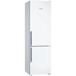 Combina frigorifica Bosch KGN39VWEQ, 368 l, NoFrost, PerfectFit, Iluminare LED, Clasa E, H 203 cm, Alb