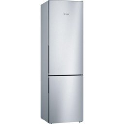 Combina frigorifica BOSCH KGV39VLEAS, 343 l, H 201 cm, Clasa E, argintiu