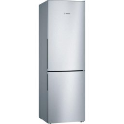 Combina frigorifica Bosch KGV36VLEAS, 308L, Clasa E, H 186 cm, Argintiu