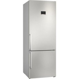 Combina frigorifica Bosch KGN56XIDR, 508 l, NoFrost, PerfectFir, Iluminare LED, Clasa D, H 193 cm, Inox AntiAmprenta