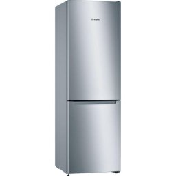 Combina frigorifica Bosch KGN33NLEB, 282L, Clasa E, H 176 cm, inox