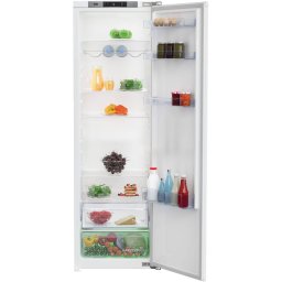 Frigider incorporabila Beko BSSA315E4FN, 309 l, Clasa D, HarvestFresh, Door open buzzer,Dairy, Display touch control, H 177.5 cm, Alb