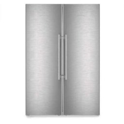 Side by Side Liebherr XRFst 5295 peak BioFresh, 663L, Clasa D, H 185.5 cm, inox
