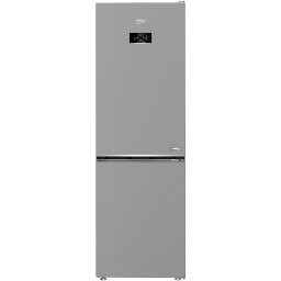Combina frigorifica Beko B3RCNA364HXB1, 316L, Clasa E, 187 cm, Metal Look