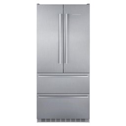 Side by Side Liebherr PremiumPlus BioFresh CBNes 6256, FrenchDoor, 471L, Clasa F, H 204 cm, inox