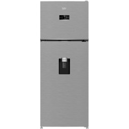Frigider cu doua usi Beko B5RDNE504LDXB, 477L, Clasa E, H 185 cm, Metal Look