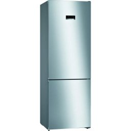 Combina frigorifica Bosch KGN49XLEA, 438 l, NoFrost, VitaFresh, Clasa E, H 203 cm, Argintiu