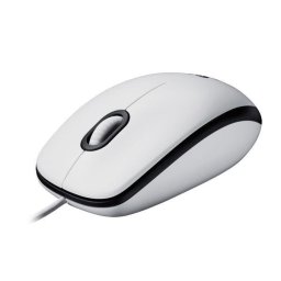 Mouse cu fir Logitech M100, USB, 1000 DPI, Alb