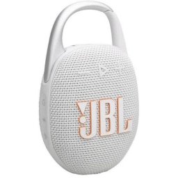 Boxa portabila JBL - Clip 5, alba