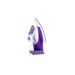 Fier de calcat, Vivax IR-2202CP, putere 2200 W, talpa ceramica, rezervor 360 ml, 30 g/min, Alb-Mov
