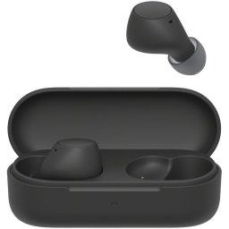 Casti In-Ear Sony WF-C510B, True Wireless, Conexiune multipunct, Incarcare rapida, Mod Ambient Sound, Microfon, Bluetooth, IPX4, Autonomie 11 ore, Negru