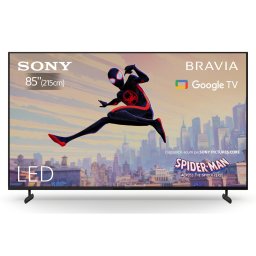 Televizor Sony Bravia LED 85X80L, 215 cm, Smart Google TV, 4K Ultra HD, Clasa F, Negru