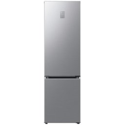 Combina frigorifica Samsung RB38C676CS9/EF, Capacitate 390 l, Clasa C, Total No Frost, All-Around Cooling, Compresor Digital Inverter, WiFi, AI Energy, Smart Control, H 203 cm, Inox