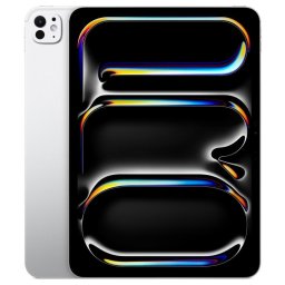 Tableta Apple iPad Pro 11 2025, Procesor Apple M5, Ecran Ultra Retina OLED 11", 12GB RAM, 512GB Flash, Camera 12 MP, Wi-Fi, Bluetooth, GPS, iPadOS, Argintiu