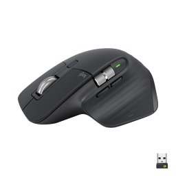 Mouse Wireless Logitech MX Master 3S Performance, Silent, Bluetooth Edition, Grafit