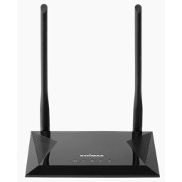 Router Wireless Edimax BR-6428nS V5, 300Mbps, 4 in 1 (Router, Access Point, Range Extender, WISP), 2 antene externe, Negru
