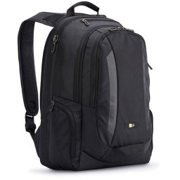 Rucsac Laptop Case Logic RBP315, 15.6 inch, Negru, Nylon, Compartiment tableta, Fermoar rezistent la apa