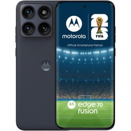Telefon mobil Motorola edge 70 fusion, 256GB, 12GB RAM, 5G, Dual SIM, 7000 mAh Pantone Silhouette, Negru