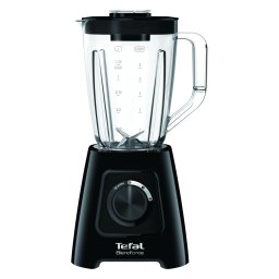 Blender Tefal BlendForce 2 BL420838, 600 W, 2 viteze, Cutit cu 4 lame, Functie de maruntire gheata, Negru