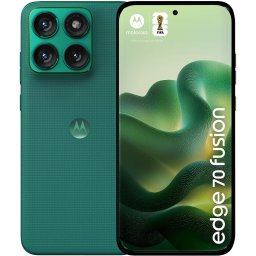 Telefon mobil Motorola edge 70 fusion, 256GB, 12GB RAM, 5G, Dual SIM, 7000 mAh Pantone Sporting, Verde