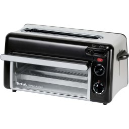 Tefal Toast N Grill Tl6008 Prajitor De Paine Si Mini-Gratar 2 In 1 7 Trepte De Rumenire Fereastra Transparenta Economie De