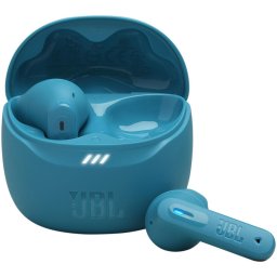 Casti In-Ear JBL Tune Flex 2, JBLTFLEX2TQE, True Wireless, Bluetooth, ANC, Autonomie 48 ore, IP54, Spatial Sound, Multi-point, Turcoaz