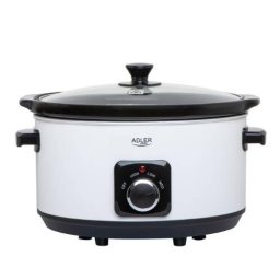 Slow Cooker Adler AD 6413w 5.8L 290W Alb