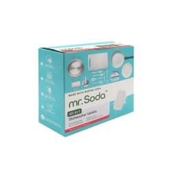 Tablete pentru masina de spalat vase cu bicarbonat de sodiu 30 bucati x 20g Mr. Soda