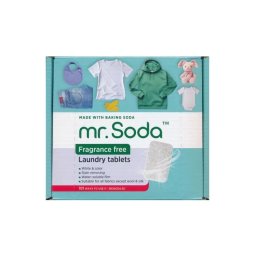 Tablete pentru masina de spalat rufe cu bicarbonat de sodiu 30 bucati x 25g Mr. Soda