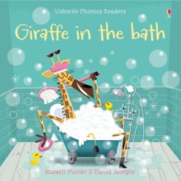 Carte de povesti, O Baie pentru Girafa, Giraffe in the Bath, Varsta 3 ani+