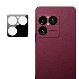 Folie de protectie Camera Spate Techsuit pentru Sony Xperia 1 VIII, Sticla Securizata, Neagra